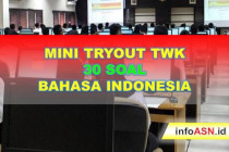 Mini Tryout TWK Pilar Negara Bahasa indonesia